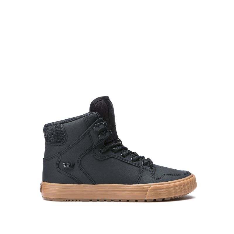 Supra Vaider Cold Weather High Top Schuhe Kinder - Schwarz EVM44674